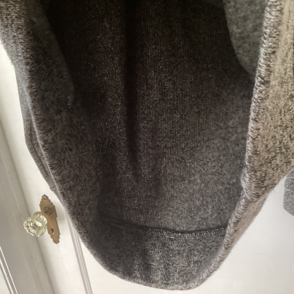 Eddie Bauer Mens Radiator Fleece Pullover 1/4 Snap Front Sweater Charcoal Medium - Picture 7 of 11